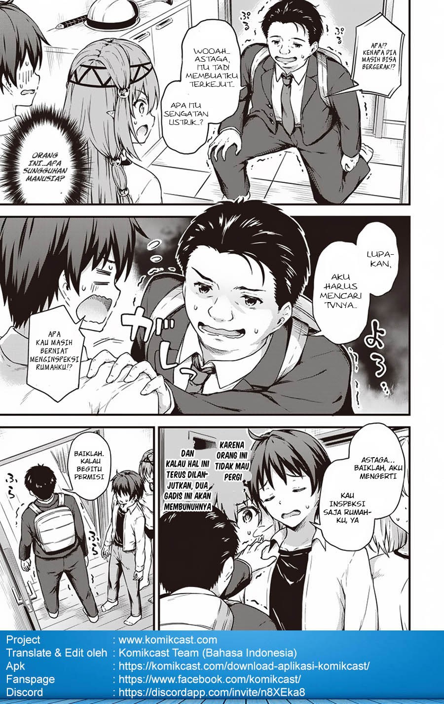 Boku no Heya ga Dungeon no Kyuukeijo ni Natteshimatta Ken Chapter 12 Bahasa Indonesia